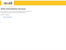 Tablet Screenshot of esyoil.com